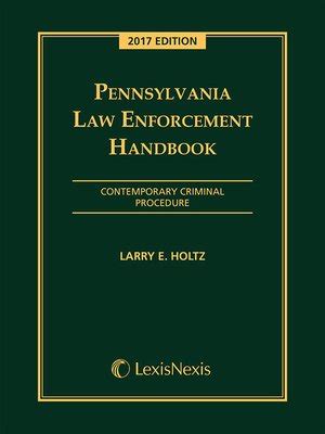 bia law enforcement handbook pdf