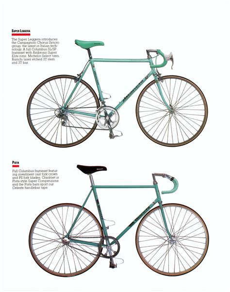 Bianchi 1986 Catalog