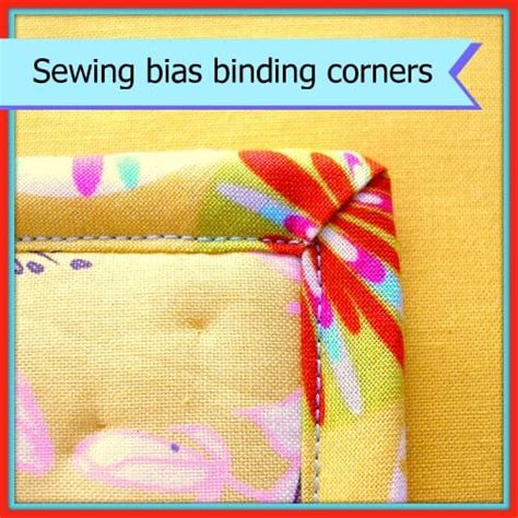 Bias Binding Turning Corners