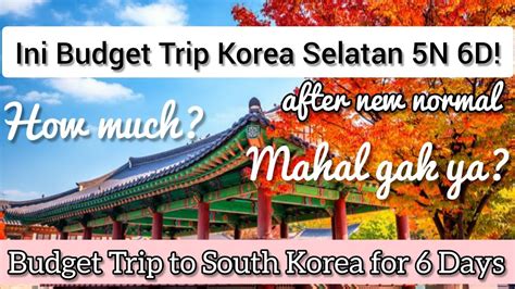 biaya tour ke korea