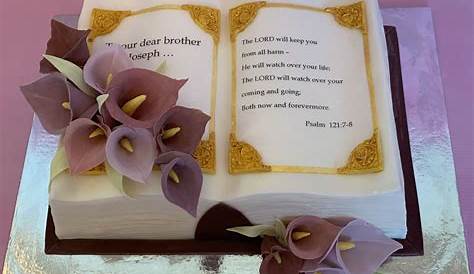 Bible Cake Design For Birthday Pastor CAKEZE