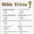 bible trivia printable with answers