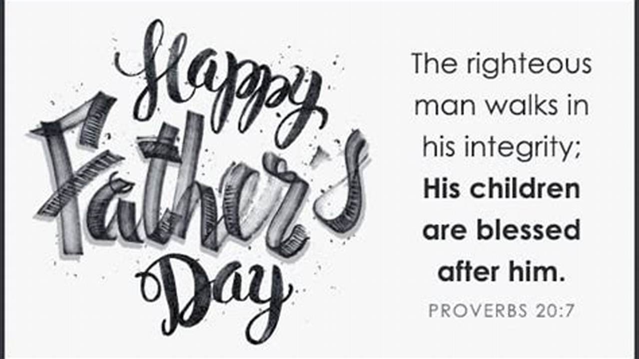 Discover the Power of "Bible Verse Happy Fathers Day African American Images" for Heartfelt Celebrations