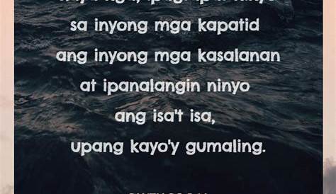 Mga Tagalog na Panalangin: Tagalog Bible Verse Panalangin 4