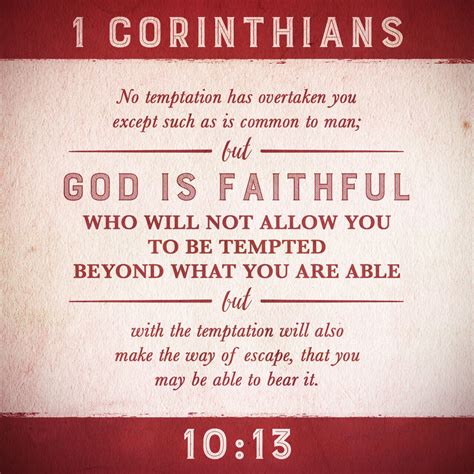 bible 1 corinthians 10:13