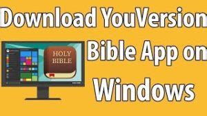 bible app for windows 10 with search engine