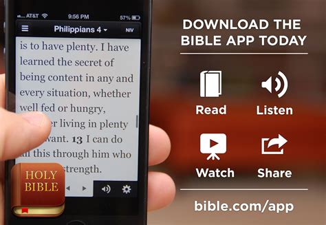 Bible App on Computer