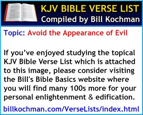 bible avoid appearance of evil