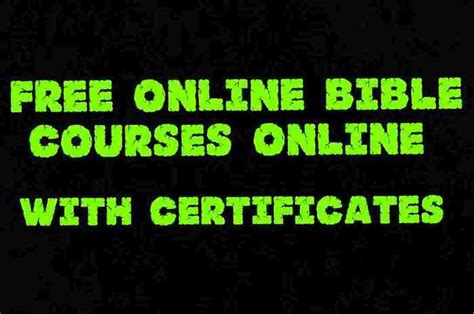 bible courses online australia