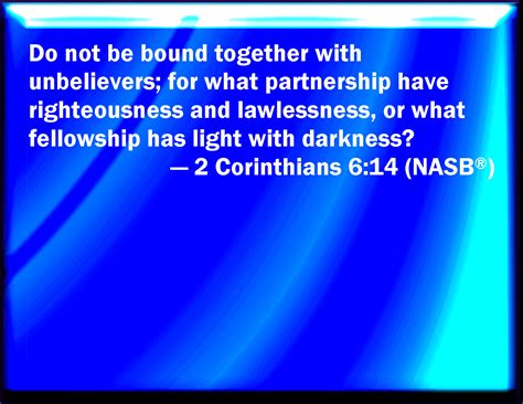 bible gateway hcsb 2 corinthians 6:14
