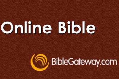 bible gateway official website