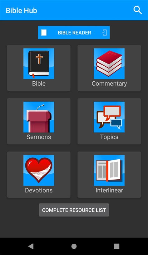 bible hub app for android