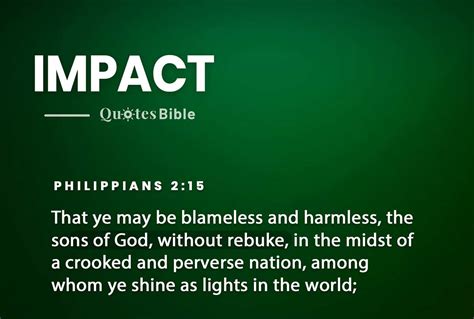 bible impact