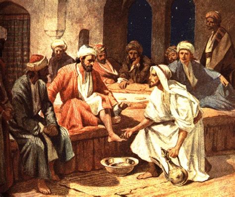 bible last supper foot washing