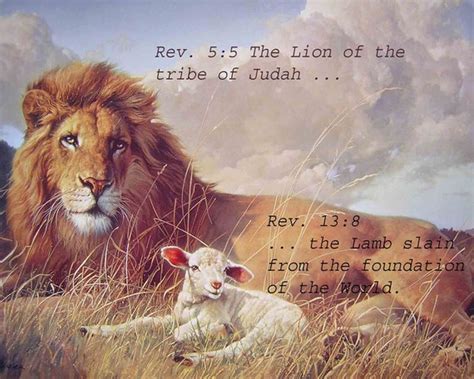 bible lions and lambs