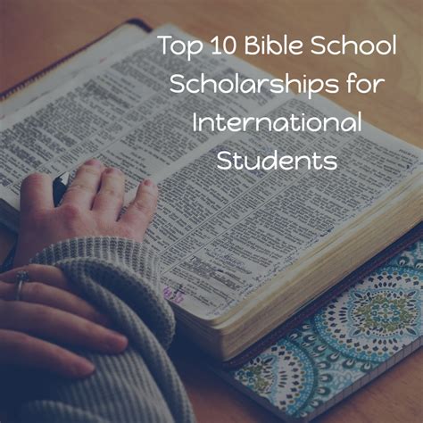 bible school in usa with scholarship