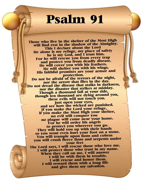 bible scripture psalm 91