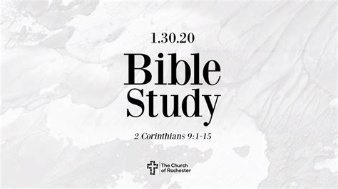 bible study 2 corinthians 9
