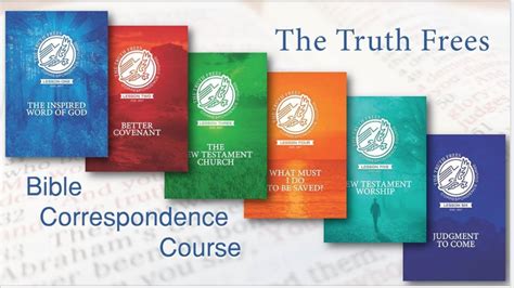 bible study correspondence courses