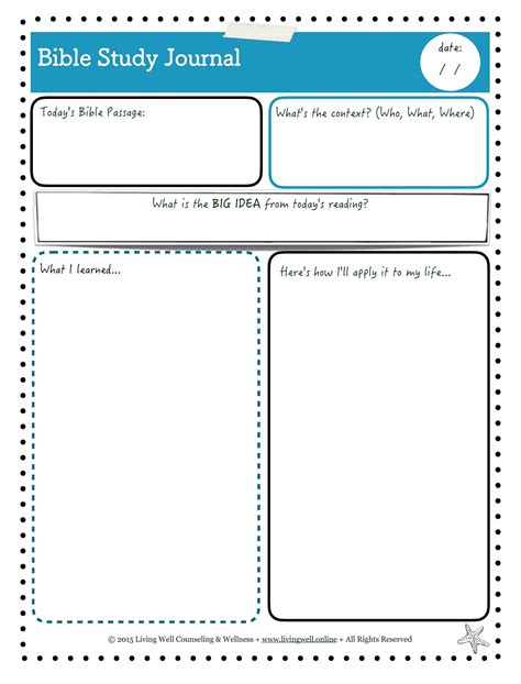 Bible Study For Trainers Notebook Printable