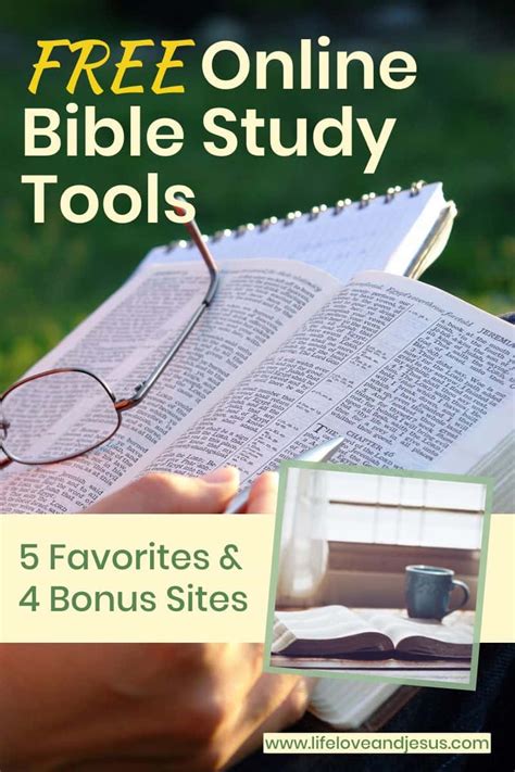 bible study tools free