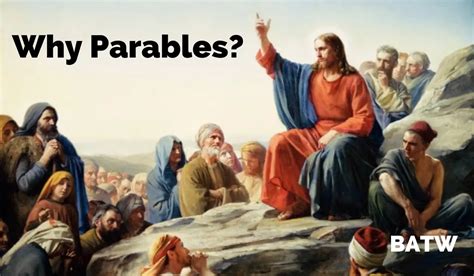 bible verse about jesus speaking in parables