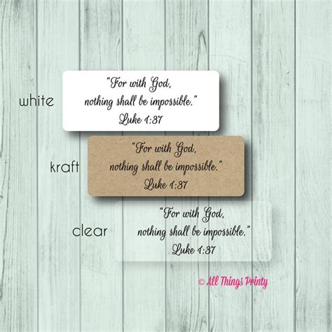 Bible Verse About Labels