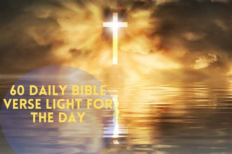 bible verse of the day light for the day