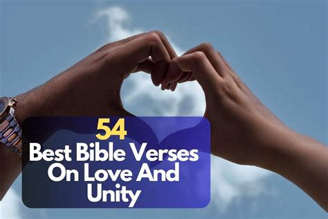 bible verse on love and unity