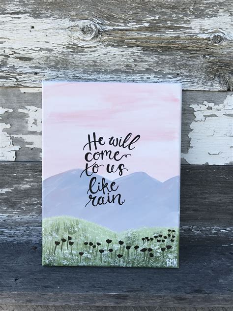 bible verse painting on canvas