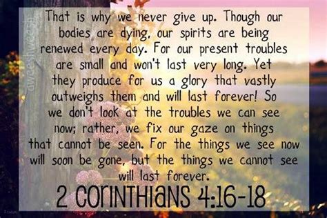 bible verses 2 corinthians 4 16-18