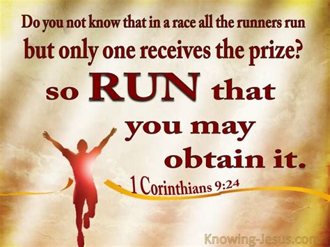 bible verses about running