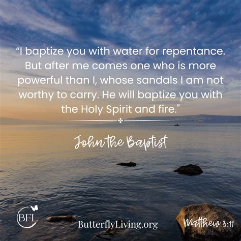 bible verses from john the baptist