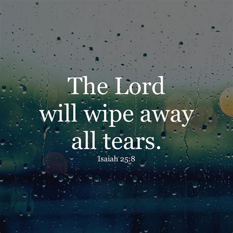 bible verses on wiping tears