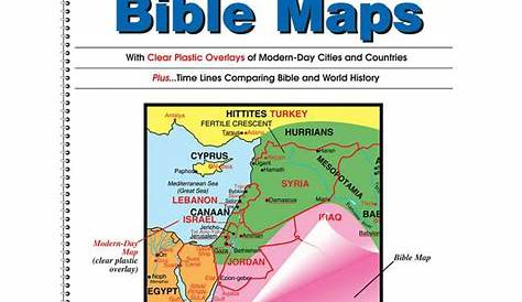 Biblical Map Vs Modern Map