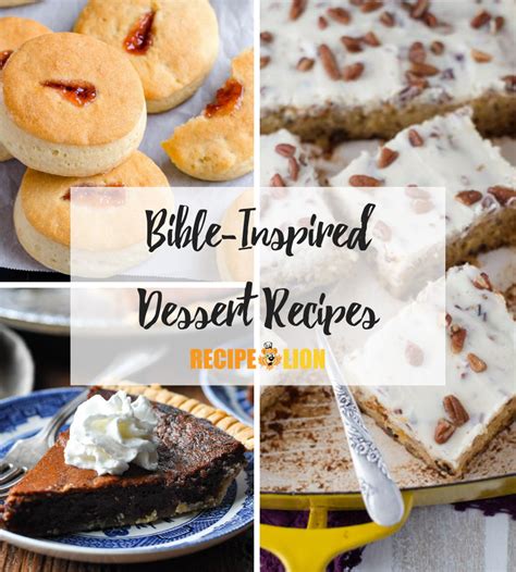 biblical easter desserts