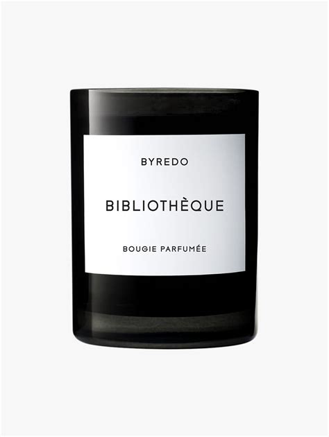 bibliotheque candle