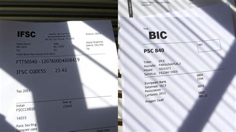 bic code vs ifsc code