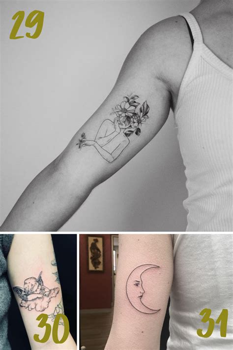 bicep tattoo ideas simple