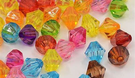 Premium Crystal 6mm Bicone Beads Crystal AB