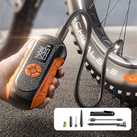Bicycle Air Pump On