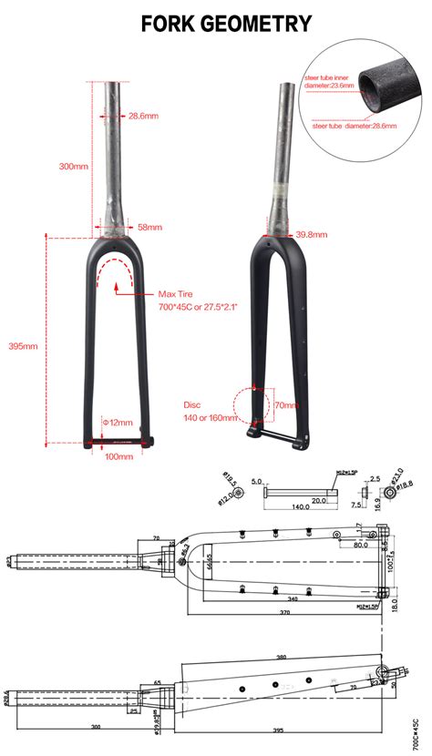 Bicycle Fork Width