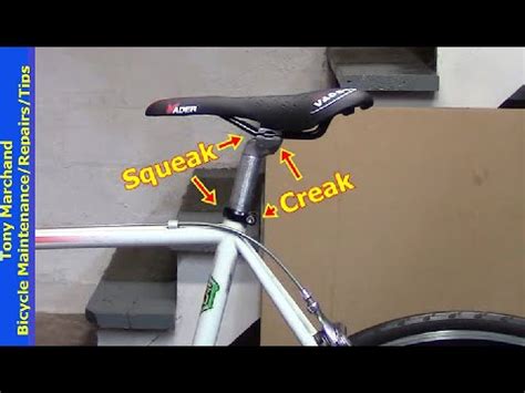 Bicycle Seat Squeaks