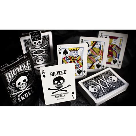 Bicycle Skull Cards