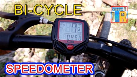 Bicycle Speedometer Instructions