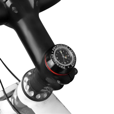 bicycle stem cap clock