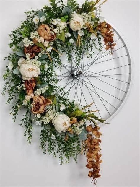 Bicycle Wire Wreath