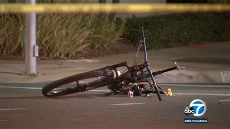 bicyclist dies after being struck by car