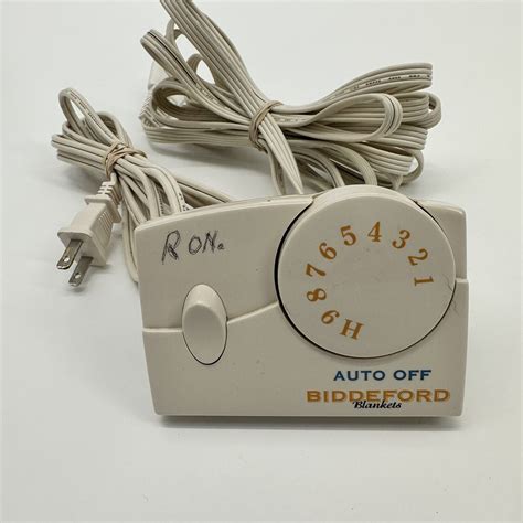 Biddeford Electric Blanket Control Replacement