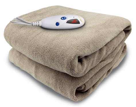 Biddeford Heated Plush Throw